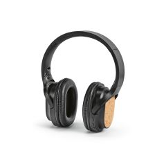 Faraday Headphones rABS and Cork 400mAh. 8h playtime, Black, AHD004-103