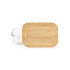 Van Gogh 500 Brotdose Borosilikatglas und Bambus 520ml, Banner, ALB002-110