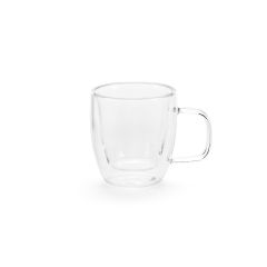 Tazza Elbe 75 in vetro borosilicato 65ml, bandiera, AMG014-110