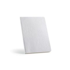 Verne A5 zvezek z ovitkom Cotton Rag. 80gsm recikliran 196 strani, Pastelno bela, ANT002-116