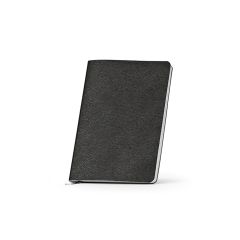 Bilježnica Sartre A5 sa mekanim uvezom rPU, 80gsm FSC® 196 stranica, crno, ANT032-103