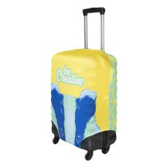 BagSave L, maßgeschneiderte RPET Kofferhülle, Weiß, AP715010