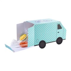 CreaCandy Truck, distributore di caramelle personalizzato, bianco, AP715013