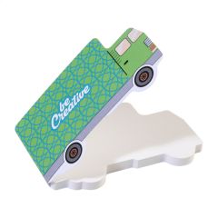 CreaStick Truck, custom sticky notepad, white, AP715025