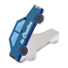 CreaStick Car, custom sticky notepad, white, AP715026