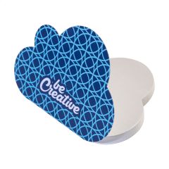 CreaStick Cloud, custom sticky notepad, white, AP715027