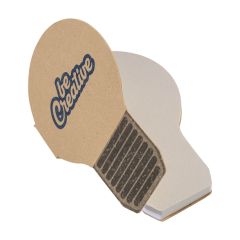 CreaStick Bulb Eco, personaliziran lepilni notes, naravna, AP715032