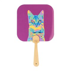 Digibreeze Boo, ventaglio da mano personalizzato, bianco, AP715036-D