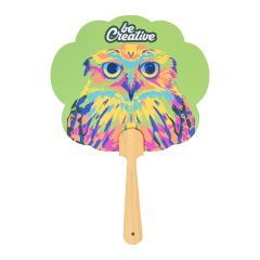 Digibreeze Boo, prilagođeni ručni lepez, bijela, AP715036-E