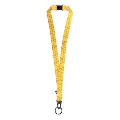 Subyard Hook Safe, custom sublimation lanyard, black, AP715045-10