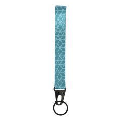 SuboFob gancio, portachiavi personalizzato in RPET, nero, AP715050-10