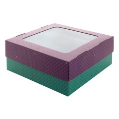 CreaBox Gift Box Window L, gift box, white, AP716144-01