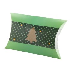 CreaBox Pillow Xmas M, škatla v obliki blazine, bela, AP716500-A