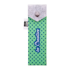 CreaFelt Pen B, astuccio personalizzato per penne, Bianco / Grigio, AP716573