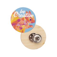 WooBadge, po meri izdelana magnetska značkica, naravna, AP716583-A