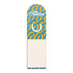 CreaStick Mark B, segnalibro personalizzato, bianco, AP716602