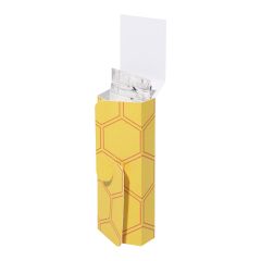 CreaBee Three, custom honey packets, 3 pcs, white, AP716624