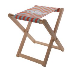 Nissi, prilagojen plažni stolček, bela / naravna, AP716645