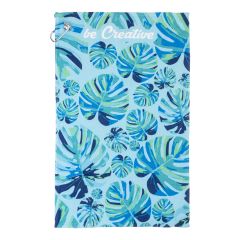 Birdie, Sublimation Golf-Handtuch, Weiß, AP716646