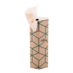 CreaSneeze Hex Eco, custom paper tissues, natural, AP716655