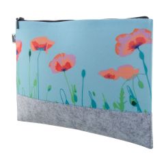 CreaFelt Beauty L, po meri kozmetična torbica, belo / sive, AP716714