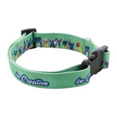Ziggy, custom dog collar, white, AP716768