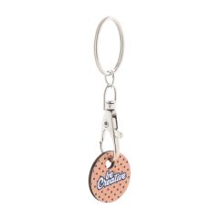 ColoShop Eco, trolley coin keyring, natural, AP716770