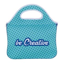 BentoBag, borsa pranzo personalizzata in RPET, bianco, AP716785