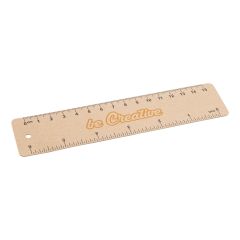 Samler Eco, custom paper ruler, natural, AP716841