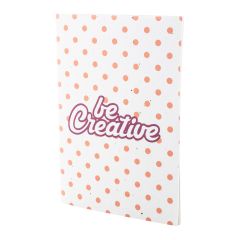 CreaNote A5 Seed, quaderno personalizzato in carta seme, bianco, AP716879