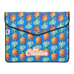 Compack, prilagođena RPET torba za dokumente i laptop, crno, AP716915-10