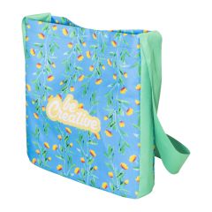 SuboBag Messenger, prilagojena RPET torba za ramo, bela, AP716946
