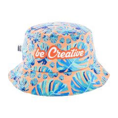 SuboHat, cappello a secchiello RPET personalizzato, bianco, AP716948_M