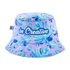 SuboHat, cappello a secchiello RPET personalizzato, bianco, AP716948_S