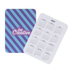 CreaDate Pocket, calendario tascabile personalizzato, bianco, AP716961
