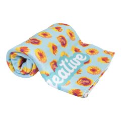 CreaFleece, custom RPET polar blanket, white, AP716970