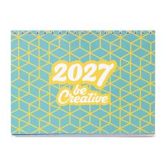 CreaDate miza, prilagojen koledar za mizo, bela, AP716981