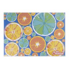 DinePrint, custom paper placemat, white, AP716998
