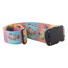 Terminal, custom luggage belt, white, AP718132