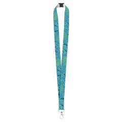 Subyard Zero Safe, custom sublimation lanyard, white, AP718146
