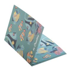 Dioptry Mail, postcard glasses cloth, white, AP718197