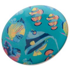 DomeBadge, magnetna značka, bela, AP718199-A