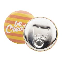 MagBadge Bottiglia, apribottiglie a spilla, argento/bianco, AP718220
