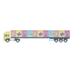 Trucker 30, 30 cm ruler, truck, white, AP718344