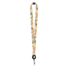 Subyard YoYo A Safe, custom sublimation lanyard, white, AP718363