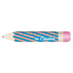 Sharpy 12, 12 cm ruler, pencil, white, AP718555