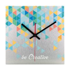 BeTime Alu B, wall clock, silver, AP718631