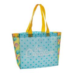 SuboShop B, custom non-woven shopping bag, white, AP718776