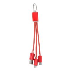 Scolt, USB polnilni kabel, rdeča, AP721102-05
