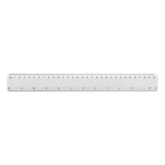 Clelin, righello antibatterico, bianco, AP721803-01